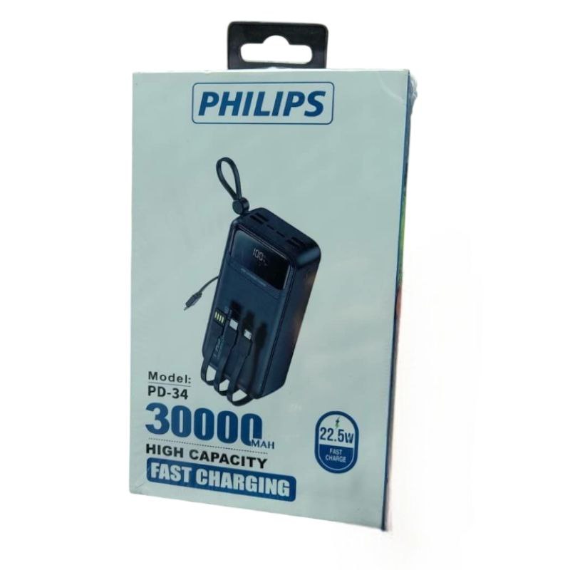 پاوربانک Philips PD22 30000mAh پاوربانک Philips PD22 30000mAh