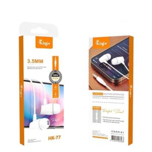 هندزفری کینگ پلاس KING+ HK-77 3.5MM