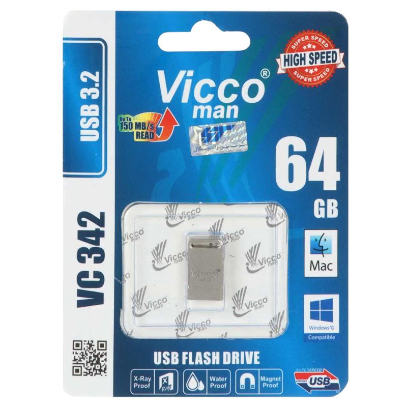 فلش 64G Vicco VC342 usb3,2 فلش 64G Vicco VC342 usb3,2